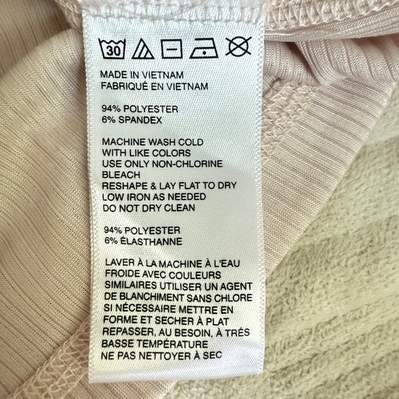 Urban Outfitters | Silence + Noise | Size S | Light Pink Muscle Tee Dress - Picture 6 of 6